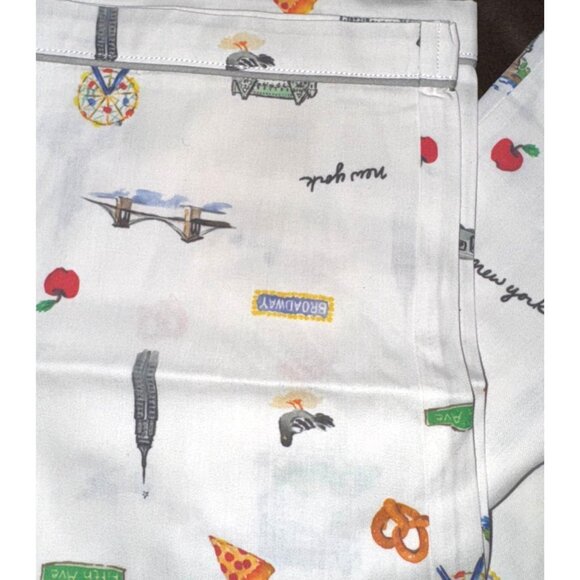 Petite Plume New York Pajama Set Size 10 Kids Flannel Button-Up Sleepwear - Picture 4 of 13